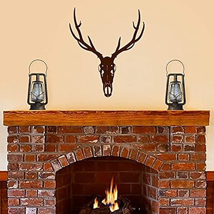 Amazon Com Elk Skull Deer Head Hunting Buck Skull Horns Man