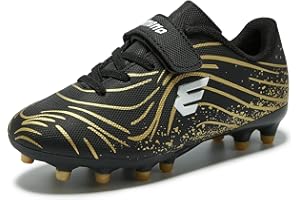 EPIMENO Boys & Girls Soccer Cleats Little/Big Kids Football Boots Baseball Softball Shoes