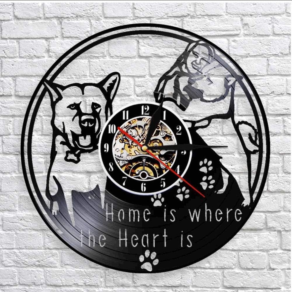 Best Home Is Where The Heart Is Decor Clock
