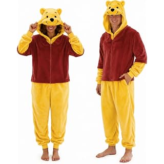 Funziez! Adult Slim One Piece Onesie Halloween Costume for Men and Women | Unisex Cosplay Animal One-Piece Pajamas with butto