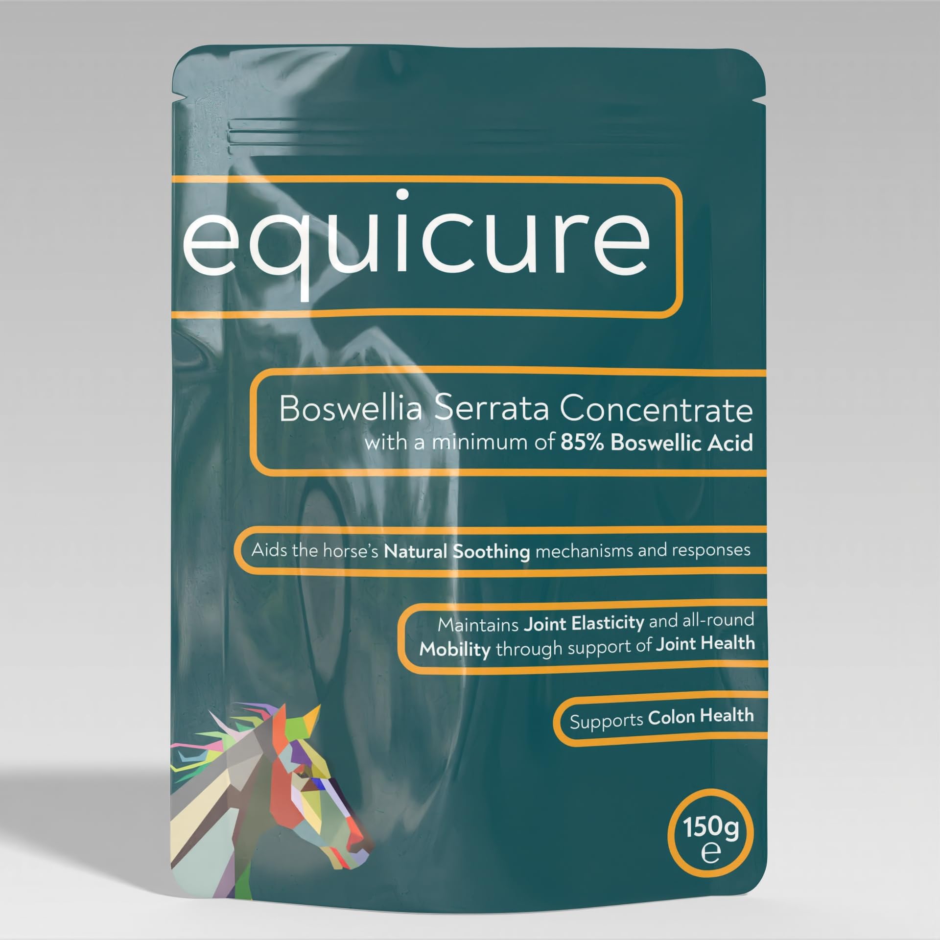 Equicure Boswellia Serrata Concentrate Powder For Horse/Pony (150g Refill) — image 1