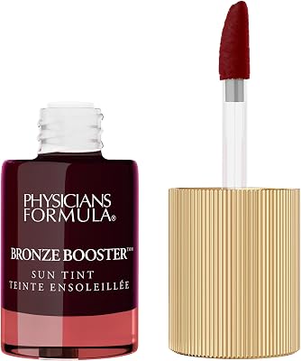 , Bronze Booster Cheek and Lip Stain, mit Niacinamid, Phospholipiden und den Vitaminen C und E, Langanhaltend, Natürlicher Glow, Bronze Tint