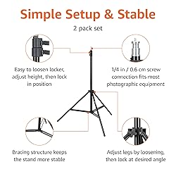 Amazon Basics Aluminum Light Photography Tripod