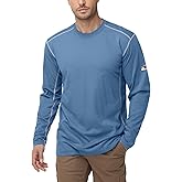 FR Shirts for Men 4oz Lightweight Fire Resistant Shirts for Men Long Sleeve Welding Shirt CAT1