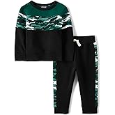 The Children's Place baby-boys And Toddler Sweatshirt and Sweatpant 2 Piece Outfit