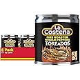 La Costeña Whole Serranos Toreados (Fire Roasted Serranos) 7.7 oz (6-Pack)