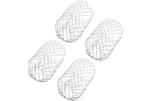 Aluminum Gutter Guard – Flexible Metal Mesh Downpipe Guard for Leaf Debris, Twigs, Roof Moss & Dirt Trap, Fits 2-inch to 4-in