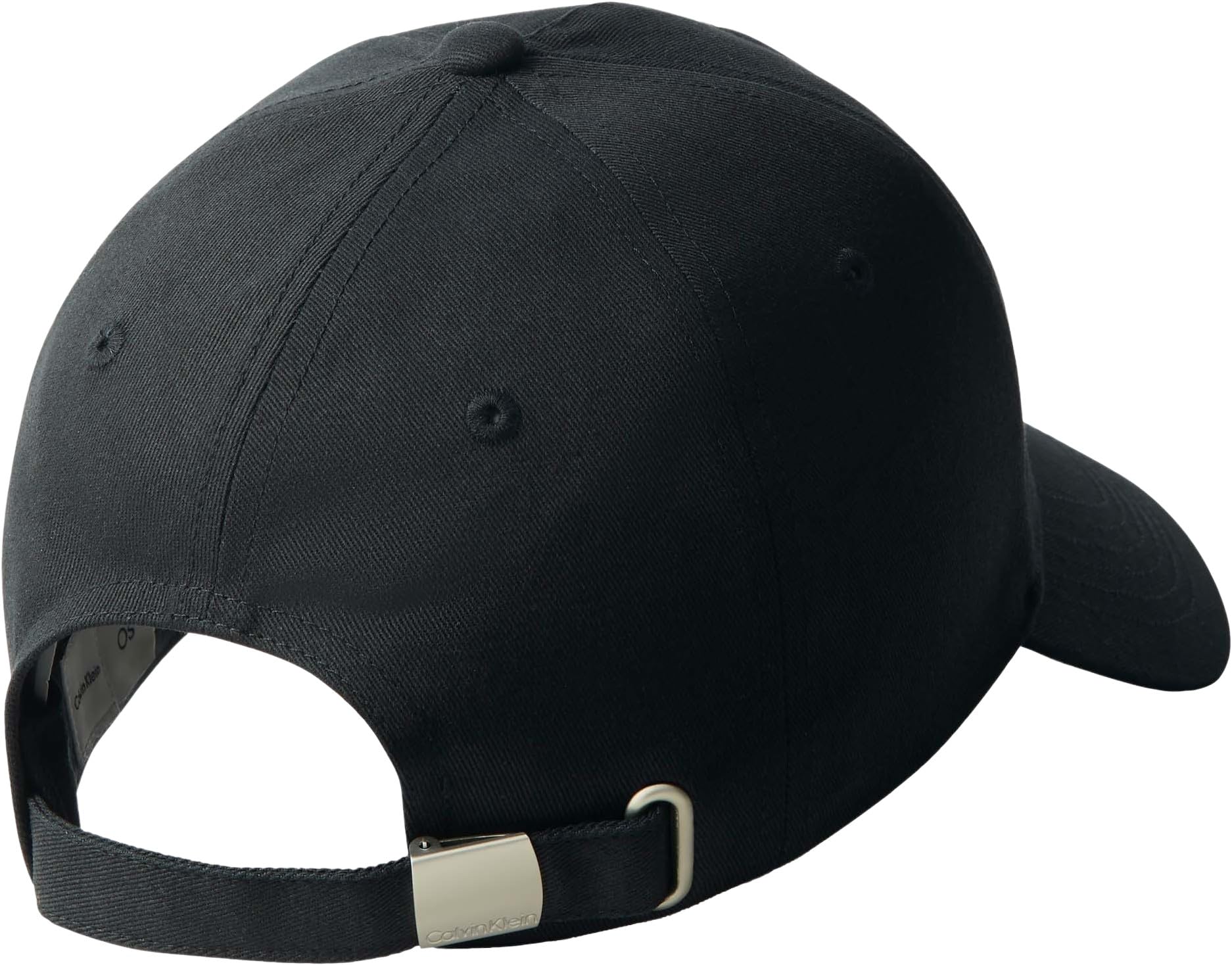 Calvin Klein Damen Cap Printed Monologo aus Baumwolle, Schwarz (NA Black), Einheitsgröße 2