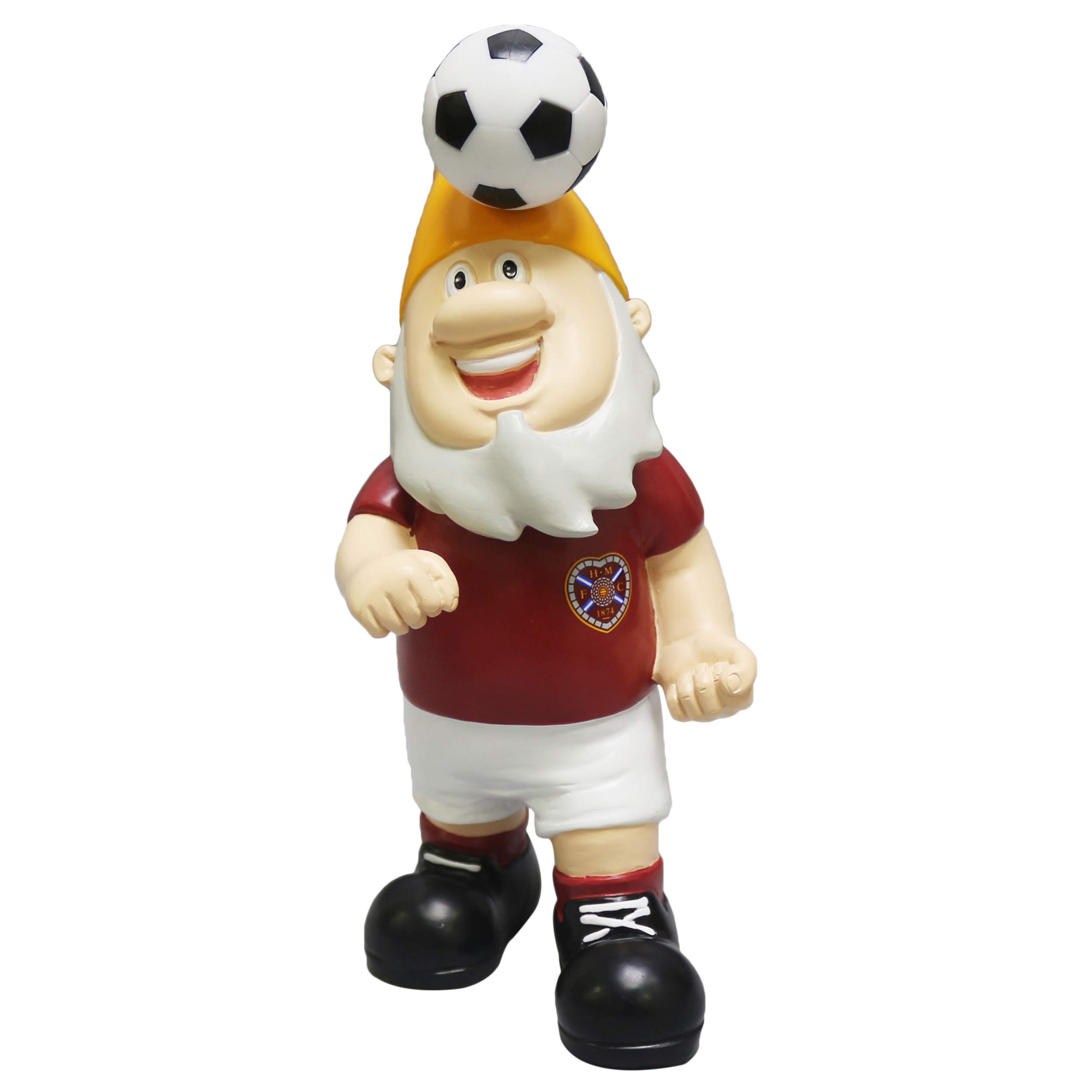 FOCO Officially Licensed Heart of Midlothian FC Header Ball Gnome
