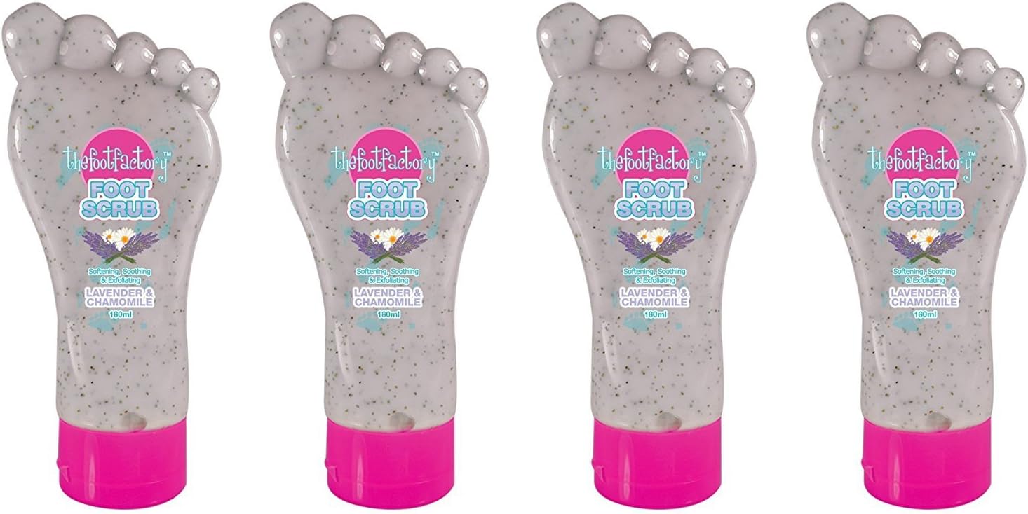 Foot Feet Scrub Exfoliating Lavender Chamomile Soft Smooth Pedicure