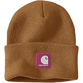 Carhartt Men's Knit Rubber Patch Beanie