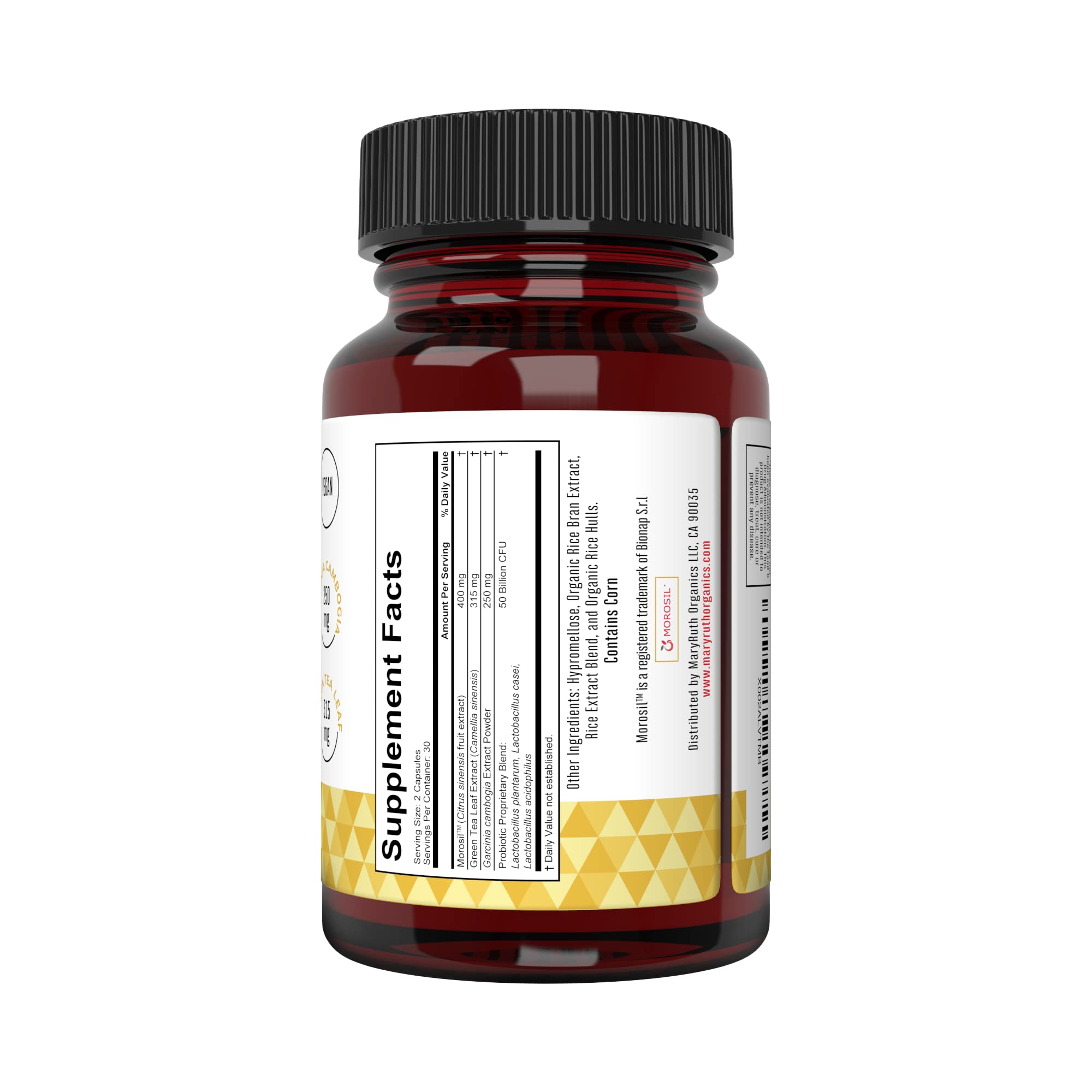 MaryRuth's, Probiotics, Weight+Management, 50 Billion, 60 Capsules