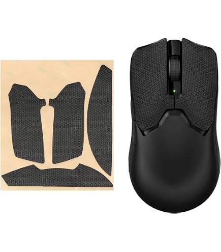 Kwmobile Ruban De Prise Antidérapant Pour Souris De Jeu - Bandes Universelles Pour Souris PC Et Manette