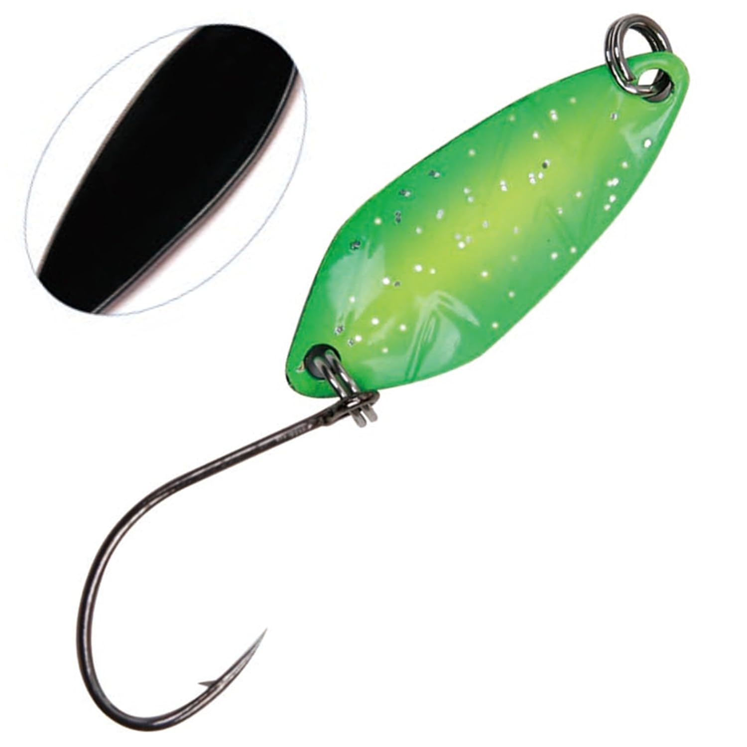 Paladin Trout Spoon II 1,8g rainbow/rainbow mit MARUTO® Haken Spinner