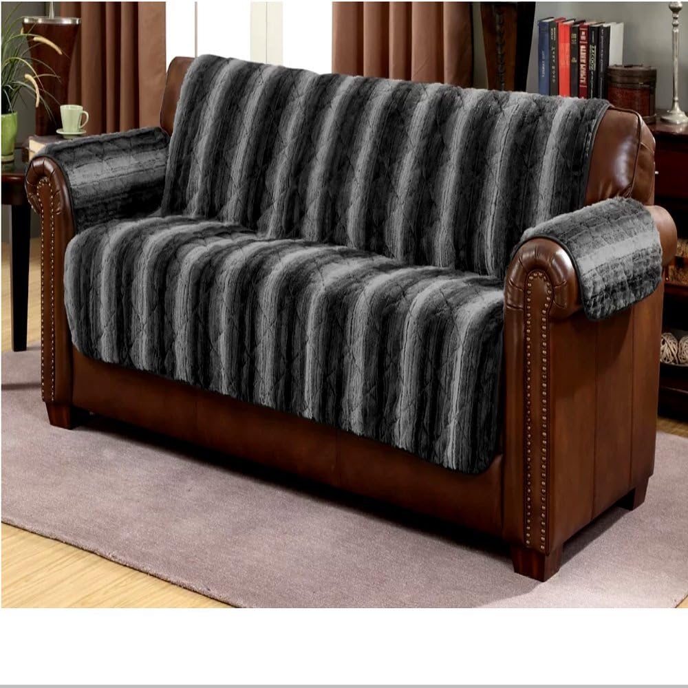 Sleeper Sofa Slipcover 2 Cushion for Pets, Living Room