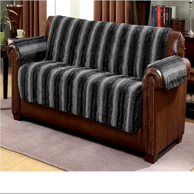 Sleeper Sofa Slipcover 2 Cushion for Pets, Living Room