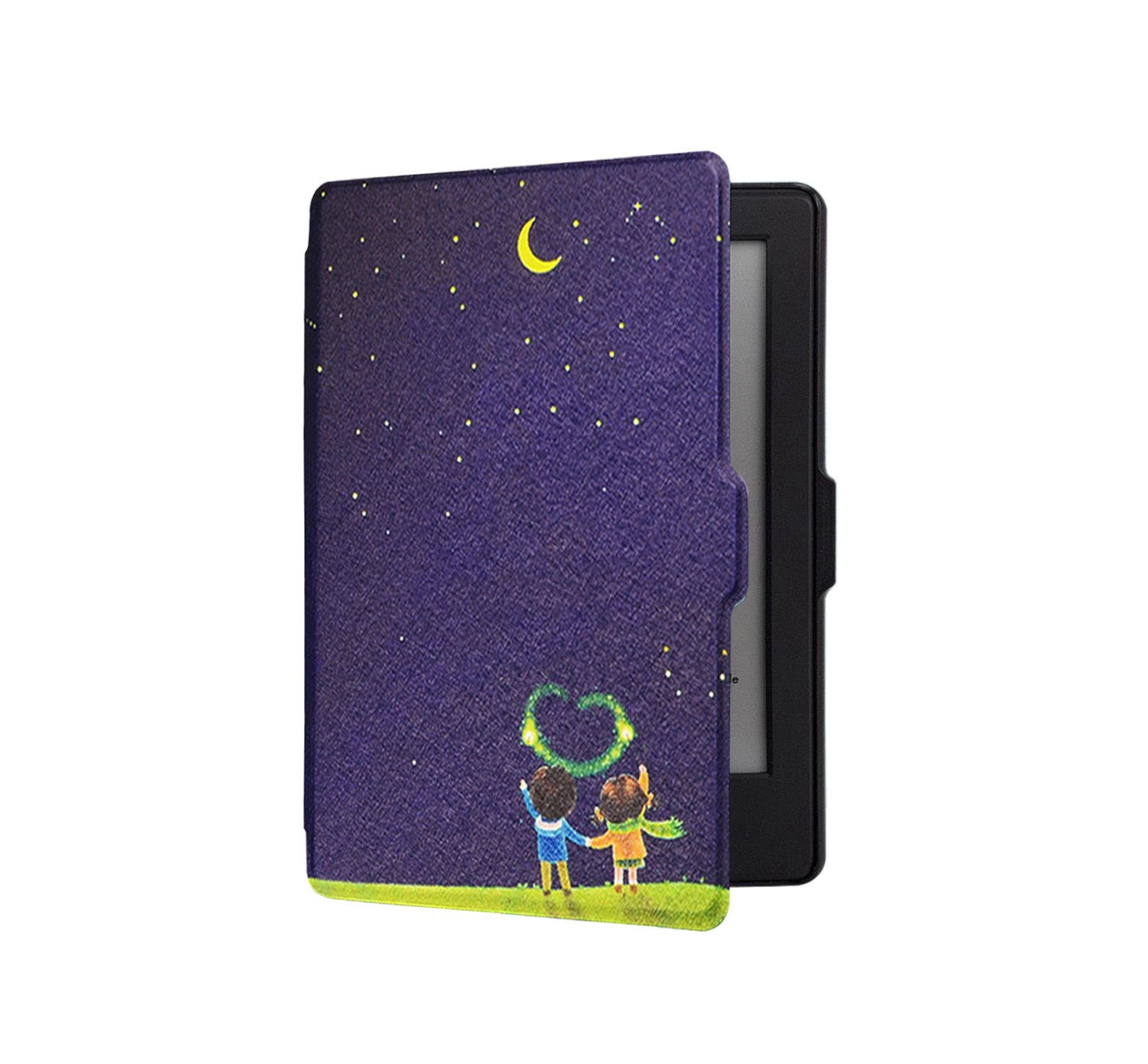 Robustrion Ultra Slim Smart Printed Flip Case Cover For Kindle