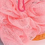 Omenluck Loofah Exfoliating Shower Pouf Balls Sponge Soft Lather Cleanse Bath view 3
