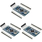HiLetgo 3pcs Pro Mini Atmega328P 5V/16MHz Development Board Compatible with Arduino pro mini