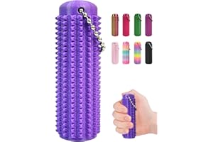 SPICSSA Little Ouchies Pain Fidget Toys for Adults, Spiky Sensory Anxiety Relief Stimming Tools, Pocket Stress Fidget Keychain with Spiky Texture, Pain Stim Fidget for Adults Anxiety & Stress Management