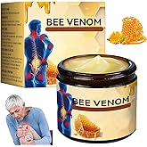 Bee Venom Joint Cream, Bee Venom Advanced Joint and Bone Cream, Professional Bee Venom Joint Gel, Effective for The Back, Waist, Neck, Hands, Knees, All Skin Types, Non-Sticky, Fast-Absorbing