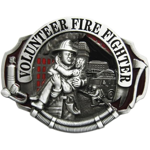 Vintage Carpenter Belt Buckle - Western Star Design With Enamel Finish, 3.54x2.52 Inches