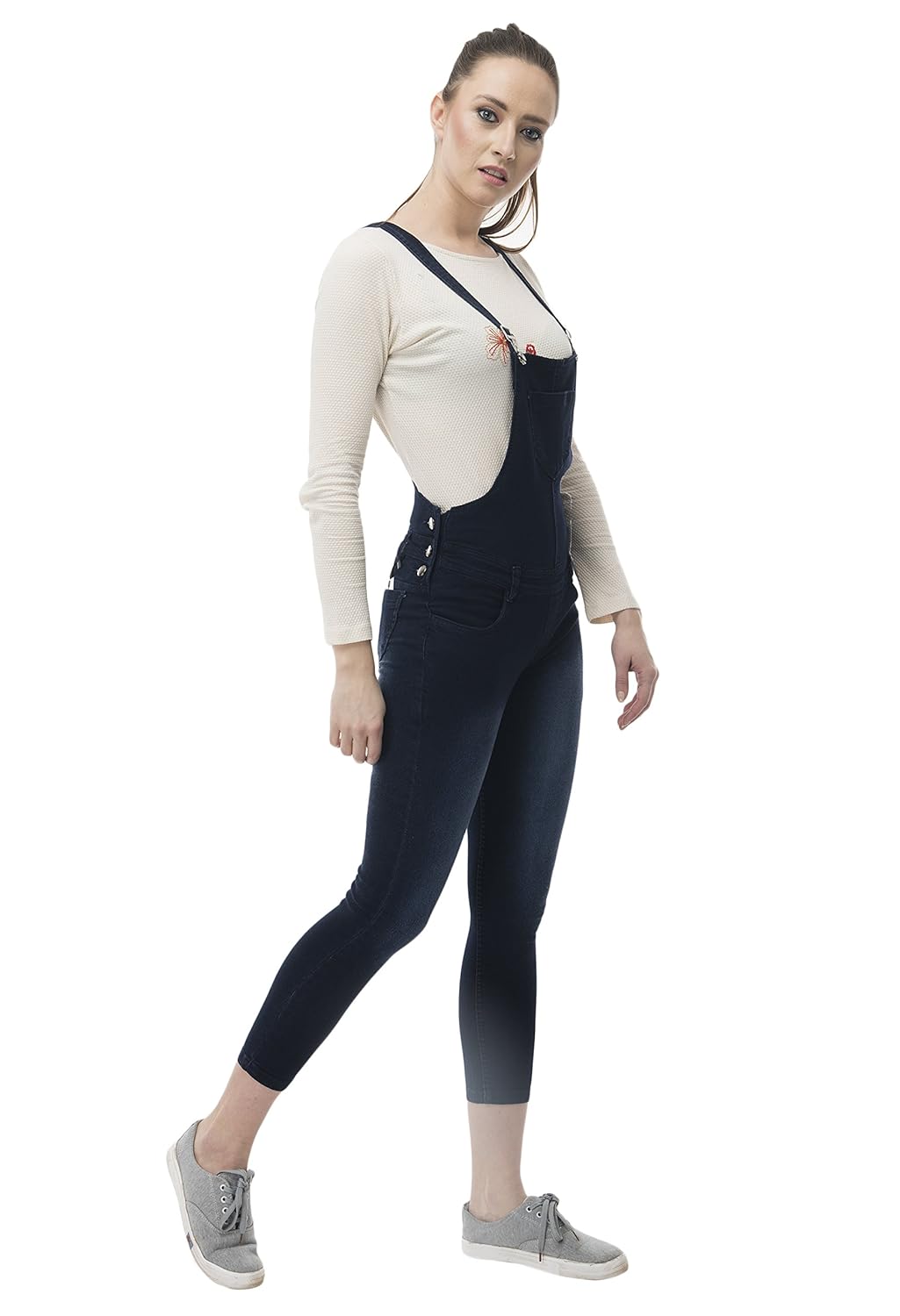 aakrithi women denim dungaree