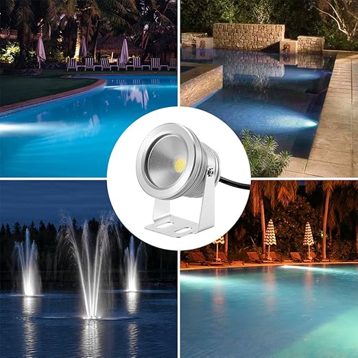 allomn 10w 12v negro ip65 a prueba de