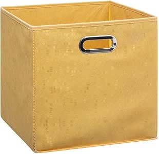 JJA 138885I Caja almacenaje Plegable Mostaza 31x31x31, Varios, U: Amazon.es: Hogar
