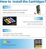 JoyPrinting 603XL Black Ink Cartridges Replacement for Epson 603 XL - 4 Pack view 5