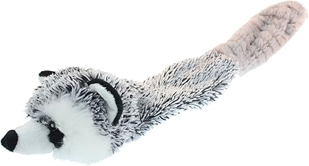 Multipet Bouncy Burrow Raccoon 20-Inch 