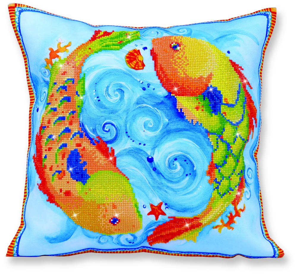 Diamond Dotz Painting Kit: Dancing Fish