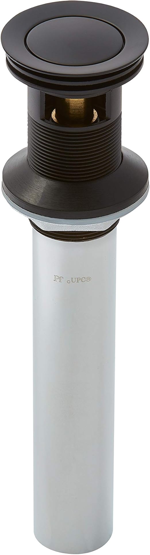 Pfister 972101B Push & Seal Metal Popup Drain Assembly for Bathroom