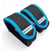 ONIPAX Bike Pedal Straps Adjustable 3 Layer Toe Clips 2 Pack | Triple Layer Nylon, Fixed Gear Road BMX Cycling, Secure Foot Hold Alignment, Non Slip Wear Resistant Tape