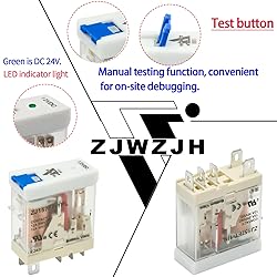 6 Pcs 12 Amp Power Relay Switch 12V DC Relay