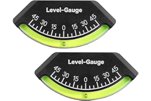GREEN LIVING 2-Pack Level Gauge For Rv, Rv Level Bubble, Camper Level Gauge, Rv Levels, Rv Level Bubble, Camper Level, Car Inclinometer Gauge, Level Gauge For Rv, Trailer Leveling Bubble, Rv Level Bubble, Rv Level