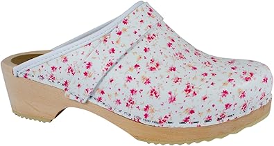 flower clogs