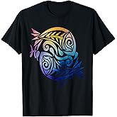 Pisces Zodiac Sign Horoscope Pisces Symbol Colorful T-Shirt