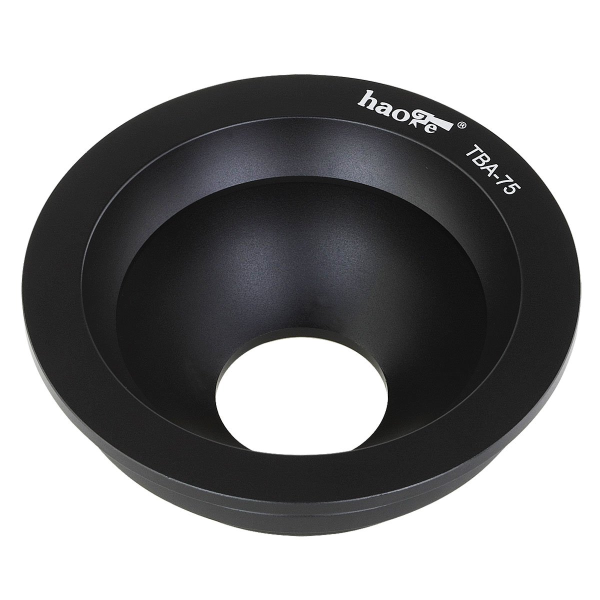 Haoge TBA-75 75mm Metal Half Ball Bowl Adapter for Gitzo Systematic Series 3 4 5 Tripod Head fit 75mm Manfrotto Gitzo Sachtler Tripod Fluid Video Heads