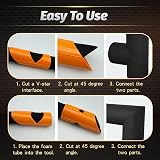 FoxBunny Pipe Lagging Insulation Foam Cutter 15mm 22mm 28mm Set view 6