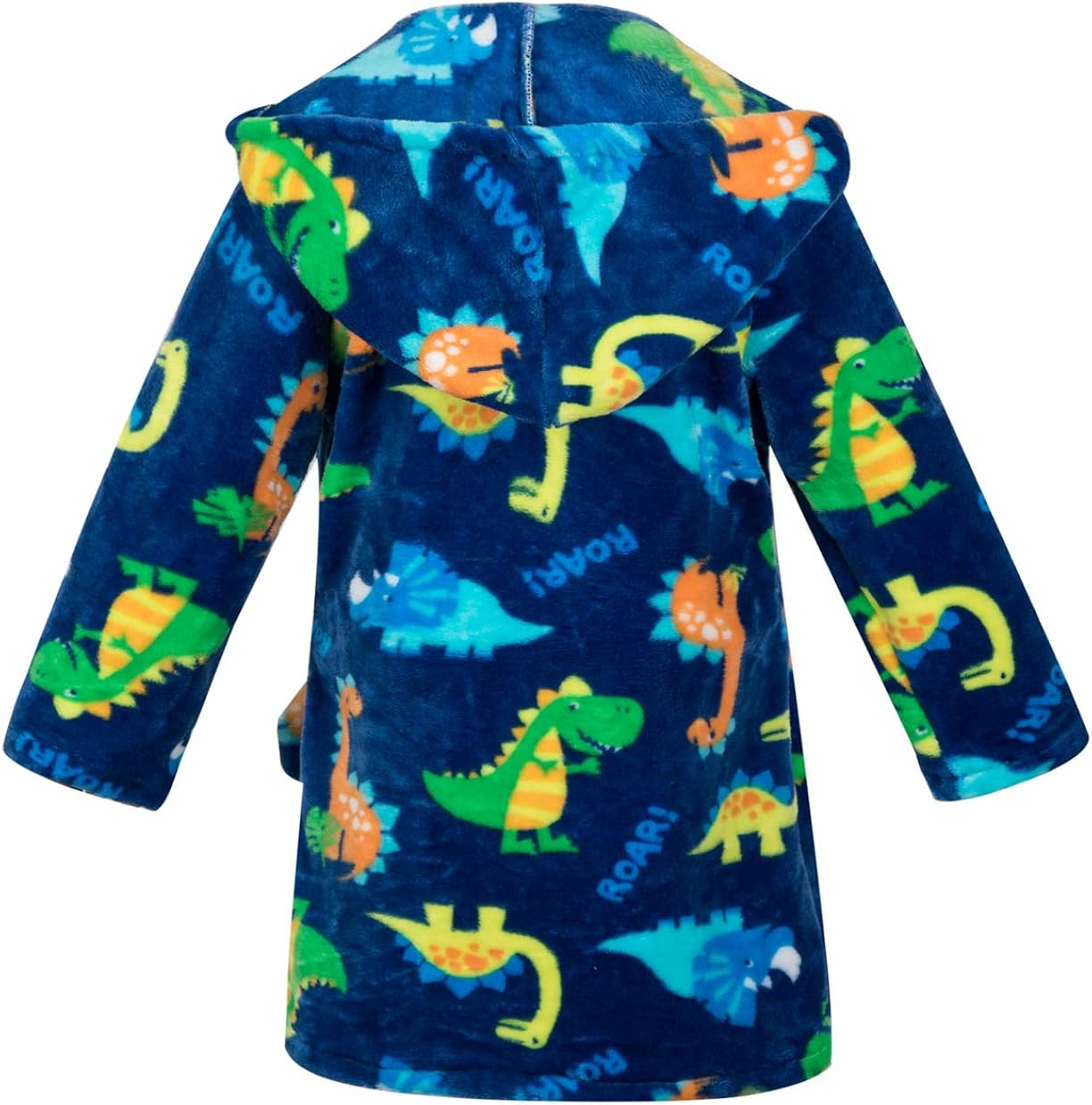 Kids Little Boys Girls Cartoon Hooded Bathrobe Toddler Robe Pajamas Sleepwear: Clothing