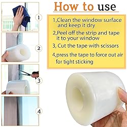 Transparent Window Insulation for Winter Weather