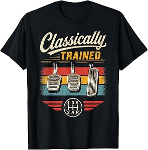 Classically Trained Graphic Tee Mens Dad Father Funny T-Shirt