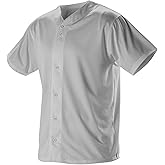 Alleson Athletic Boys' Full Button Baseball Jersey