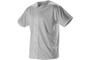 Alleson Athletic Boys' Full Button Baseball Jersey