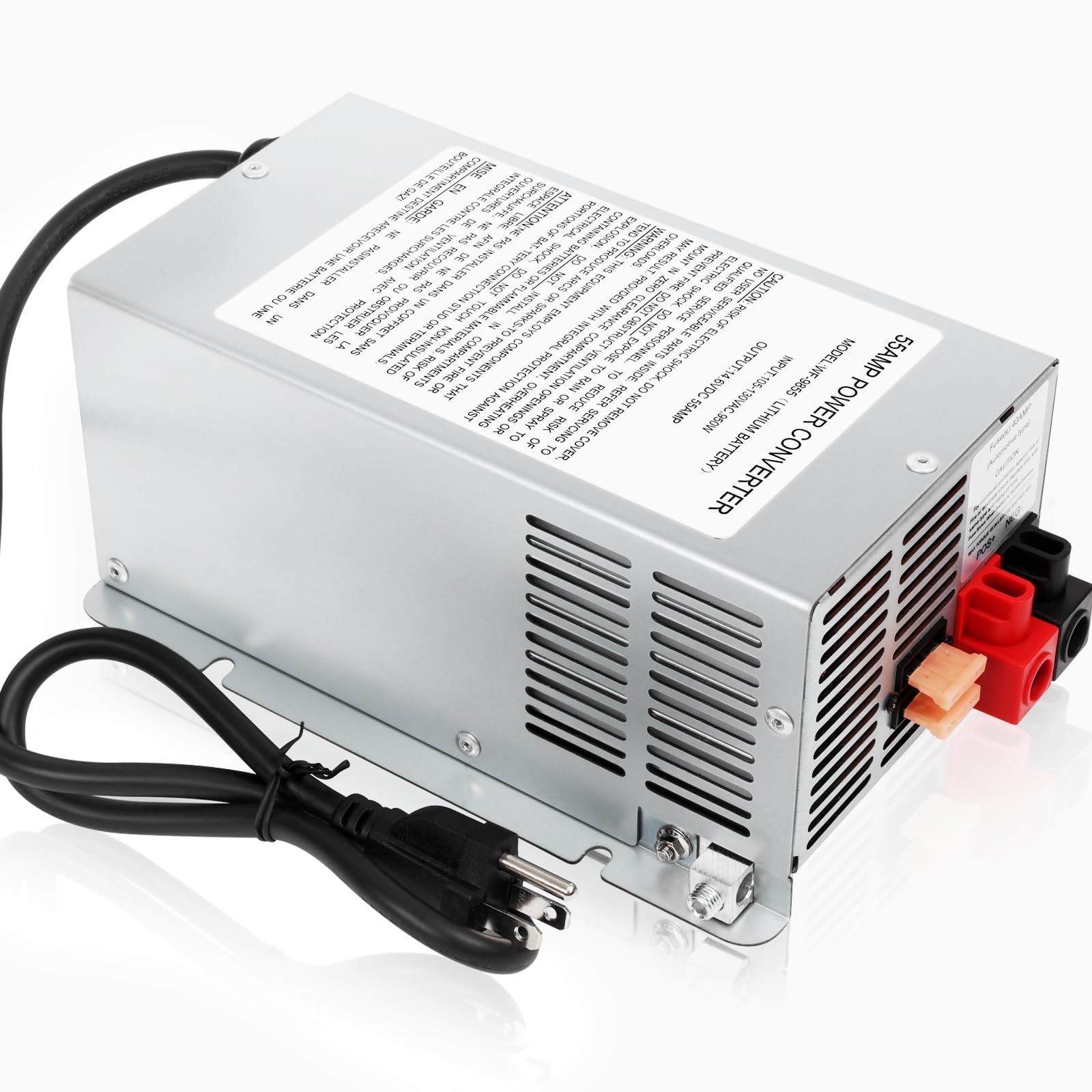 thumbnail image 2 of 55 Amp RV Converter Power Supply / Battery Charger – AC To DC Replacement For WFCO WF9855 2 of 3