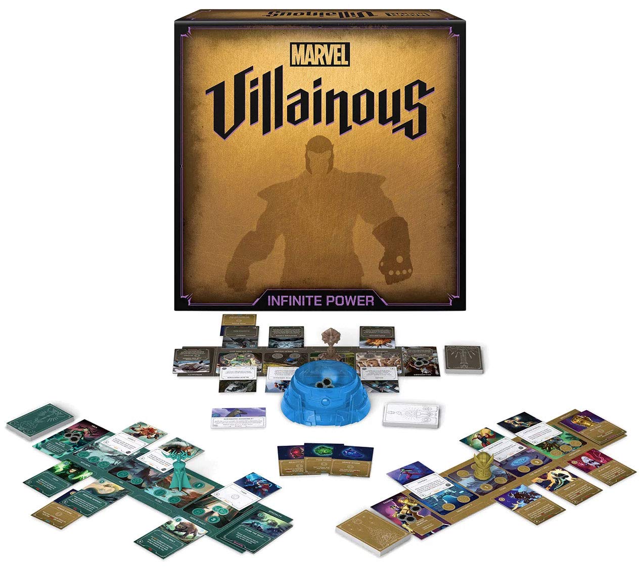 Photo 1 of **BOX HAS SOME DAMAGE ON ONE SIDE/GAME IS NEW UNOPENED**Ravensburger Marvel Villainous: Infinite Power Strategy Board Game - Engaging Brain Teaser for Ages 12 & Up | Unique Marvel Characters | Adjustable Difficulty | Great for Marvel Fans