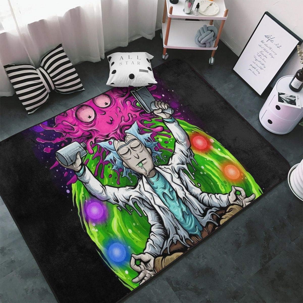 Rick And Morty Yoga Mat