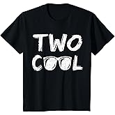 Two Cool 2nd Birthday Gift 2 Year Old Boy Second Bday T-Shirt