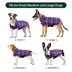 Kuoser Waterproof Dog Coat, Reversible Dog Jacket